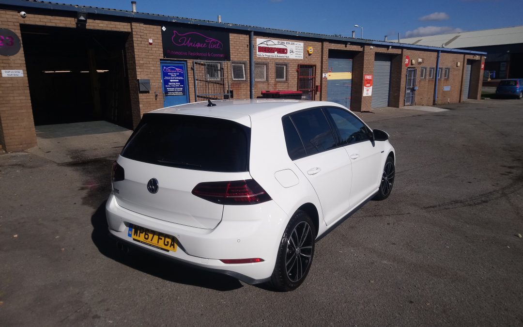 Golf GTE tinted with 20% film