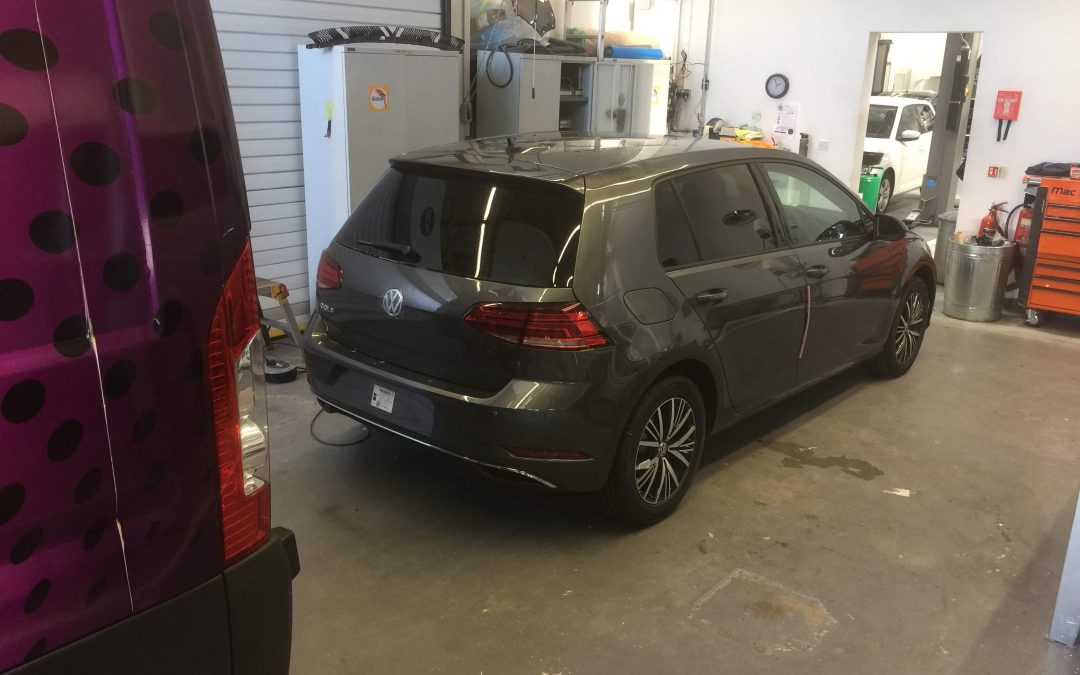 Recent Tinting of new VW Golf