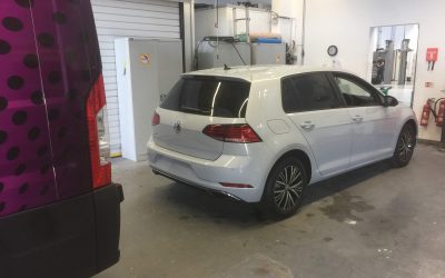 New VW Golf tinted with 15% film