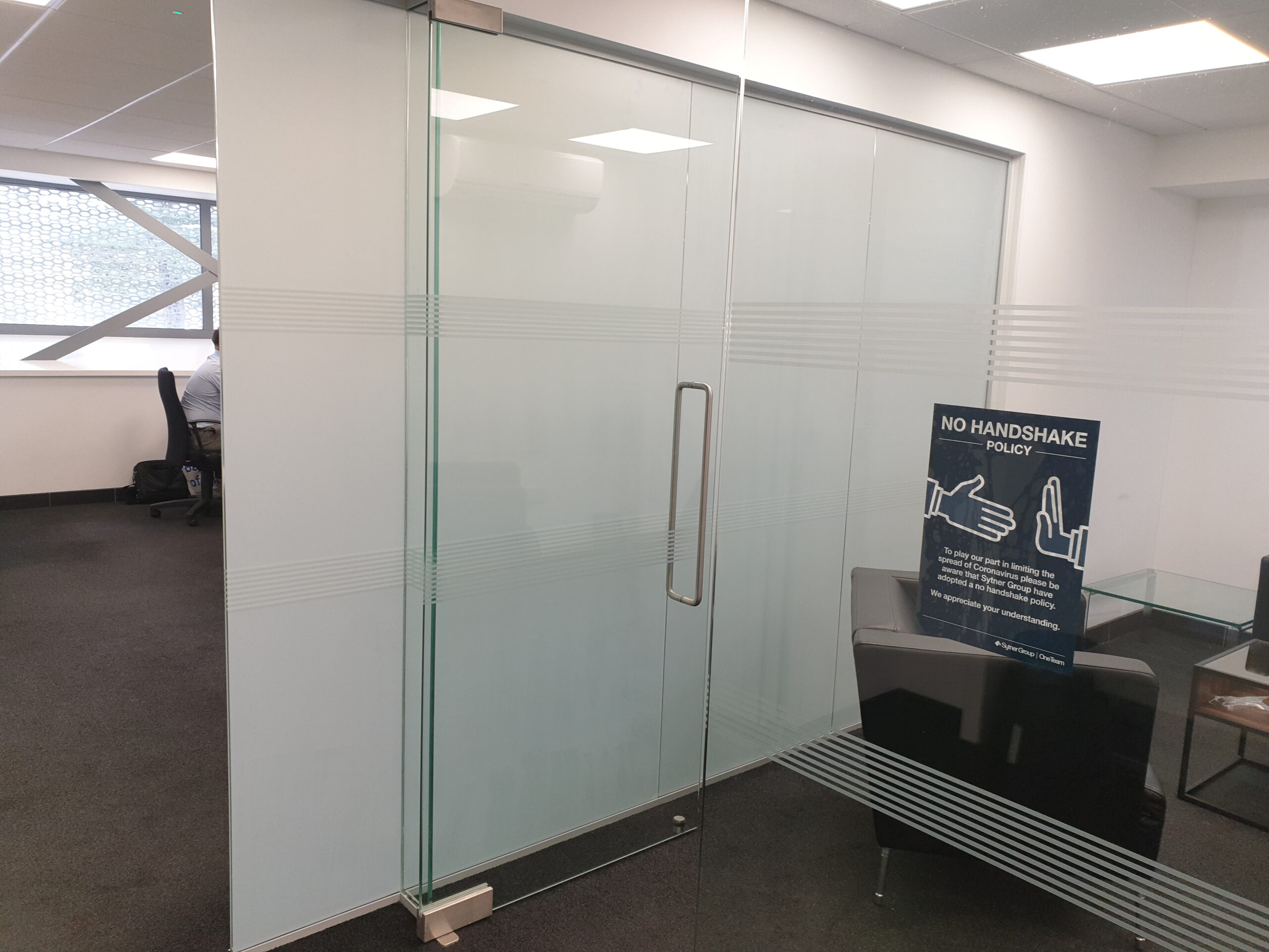 Privacy Glass White Frost