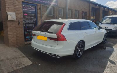 VOLVO V90 windows tinted to match factory look
