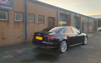 Audi A4 tinted with 15% film