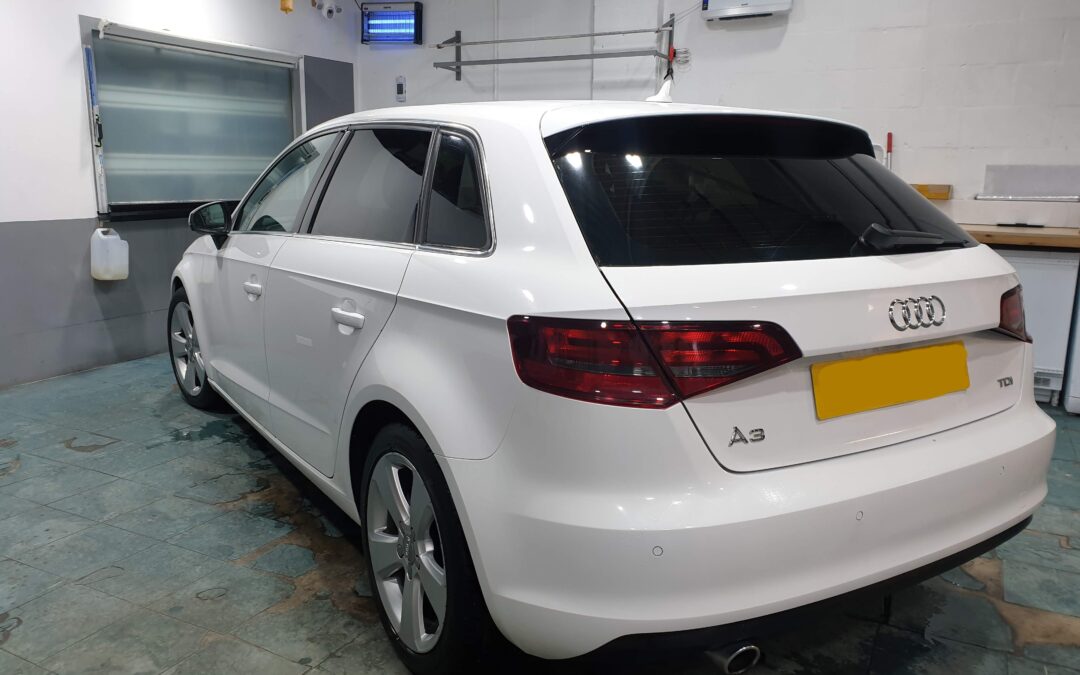 Audi A3 Sport Back with 15% tint