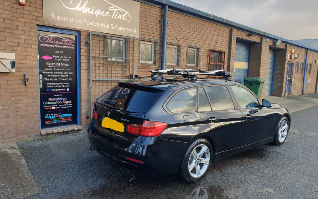 BMW 3 Tourer in limo tint