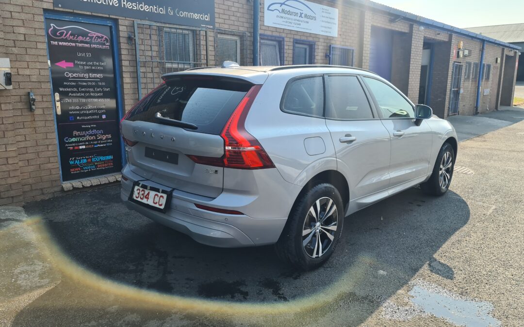 2023 Volvo XC 60 window tint with 15% as factory